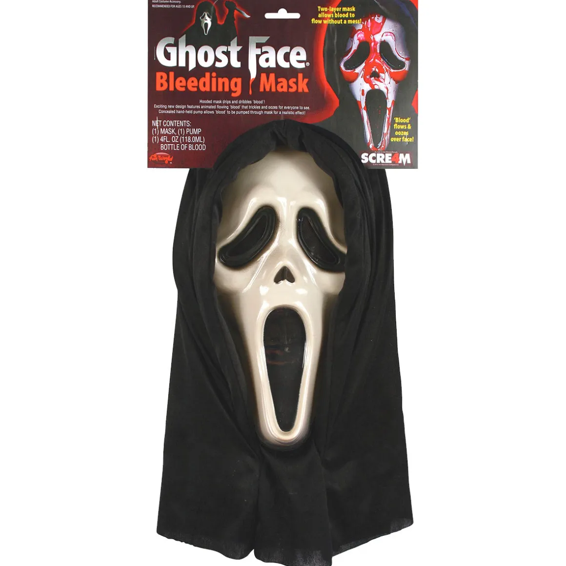Scream mask, Ghostface Bleeding