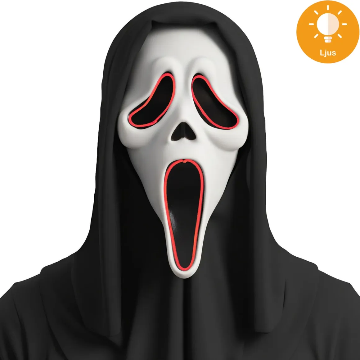 Scream mask, Ghostface light up