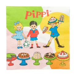 Servetter, Pippi Långstrump 33x33 cm 20 st