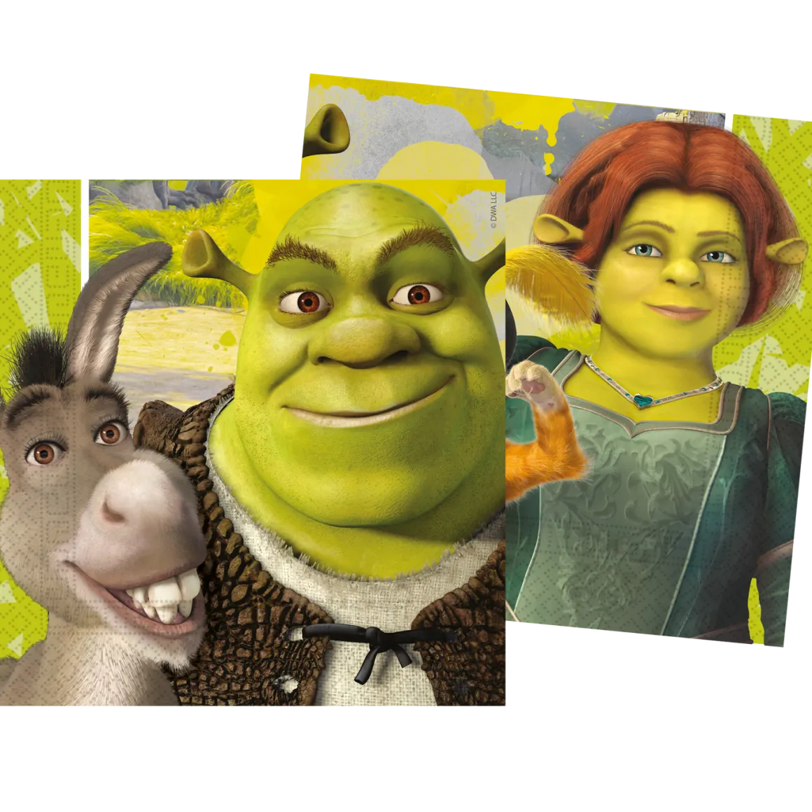 Servetter, Shrek 33x33 cm 20 st