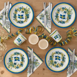 Servetter, svenska flaggan 20 st