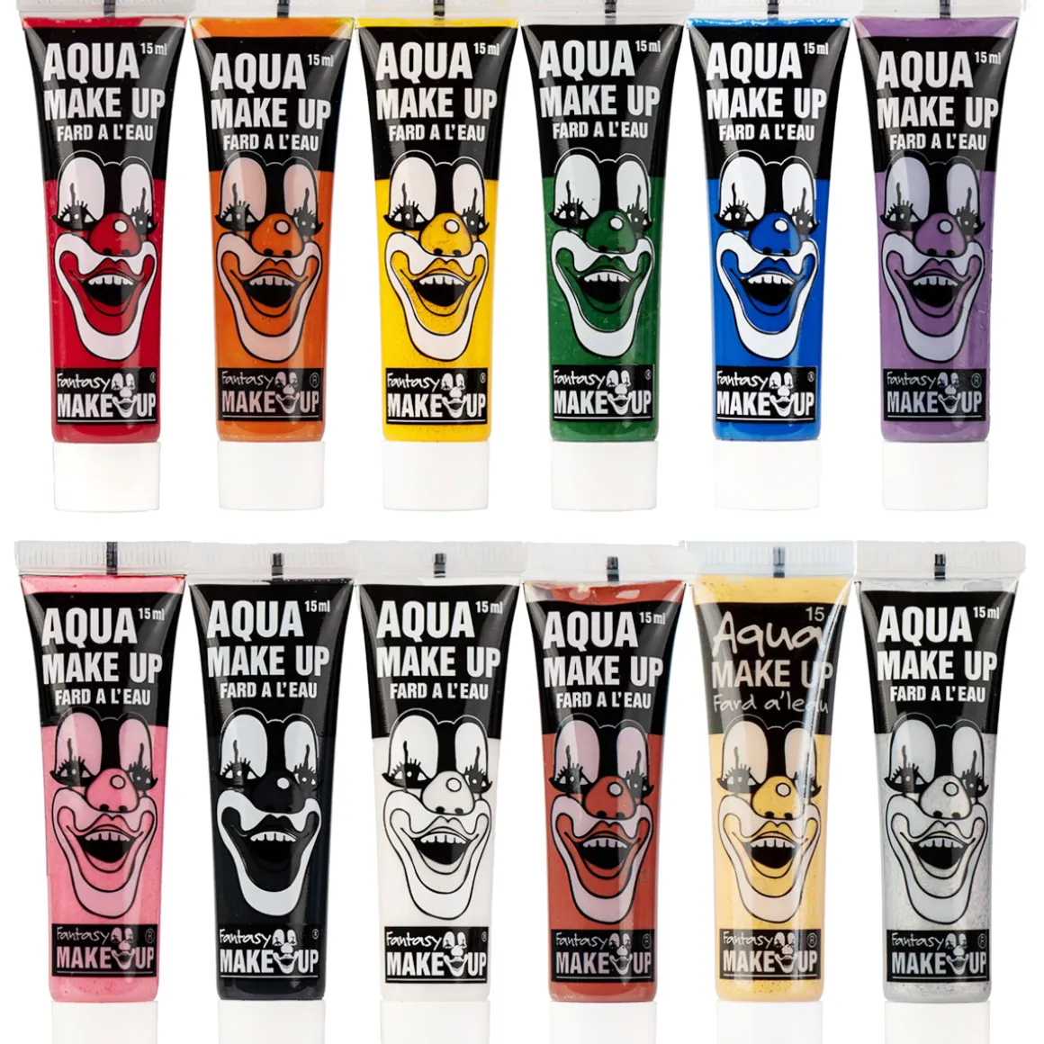 Smink i tub, röd 15 ml