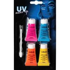 Sminkset, UV 4 färger
