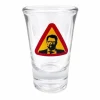 Snapsglas, vägskylt Jimmie Åkesson