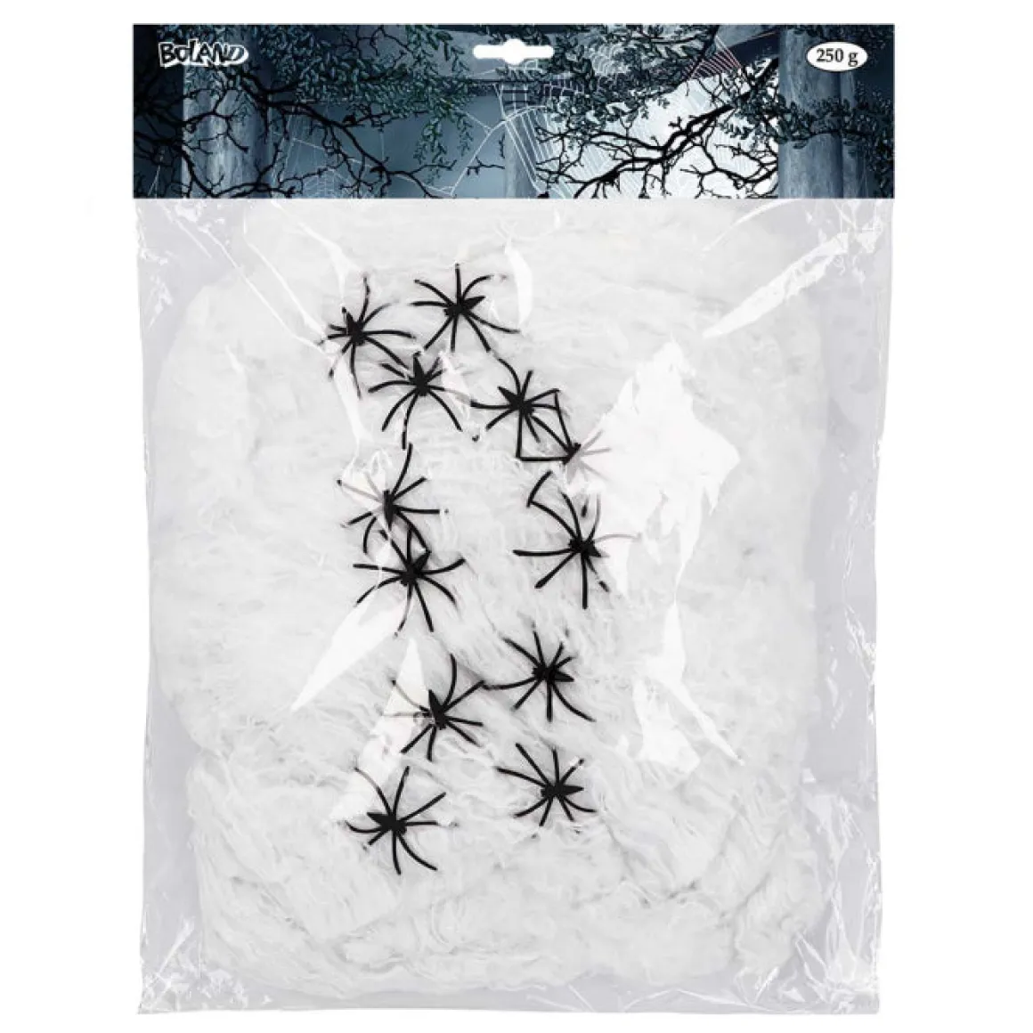 Spindelnät, vit 250 g