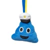 Studenthänge, emoji bajs blå 8 cm