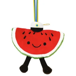 Studenthänge, vattenmelon med studentmössa 13 cm
