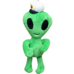 Studentnalle, alien grön 20 cm