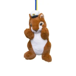 Studentnalle, ekorre brun 20 cm