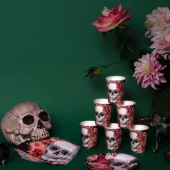 Tallrikar, Day of the dead 23 cm 10 st