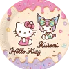 Tallrikar, Hello Kitty 23 cm 8 st