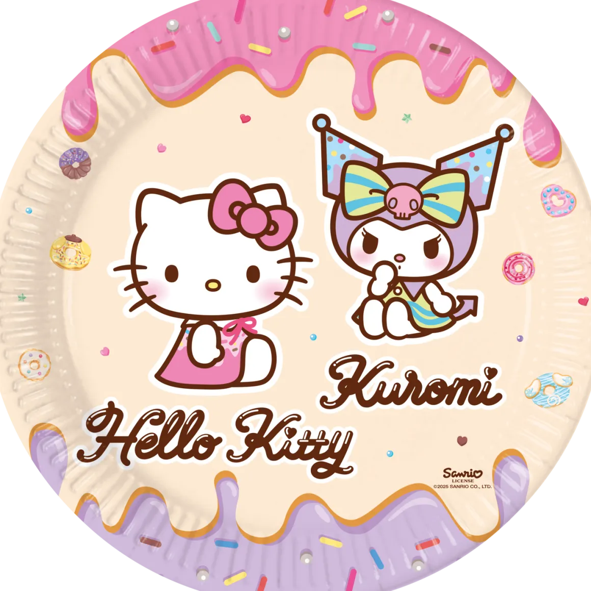 Tallrikar, Hello Kitty 23 cm 8 st