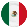 Tallrikar, Mexico 23 cm 8 st