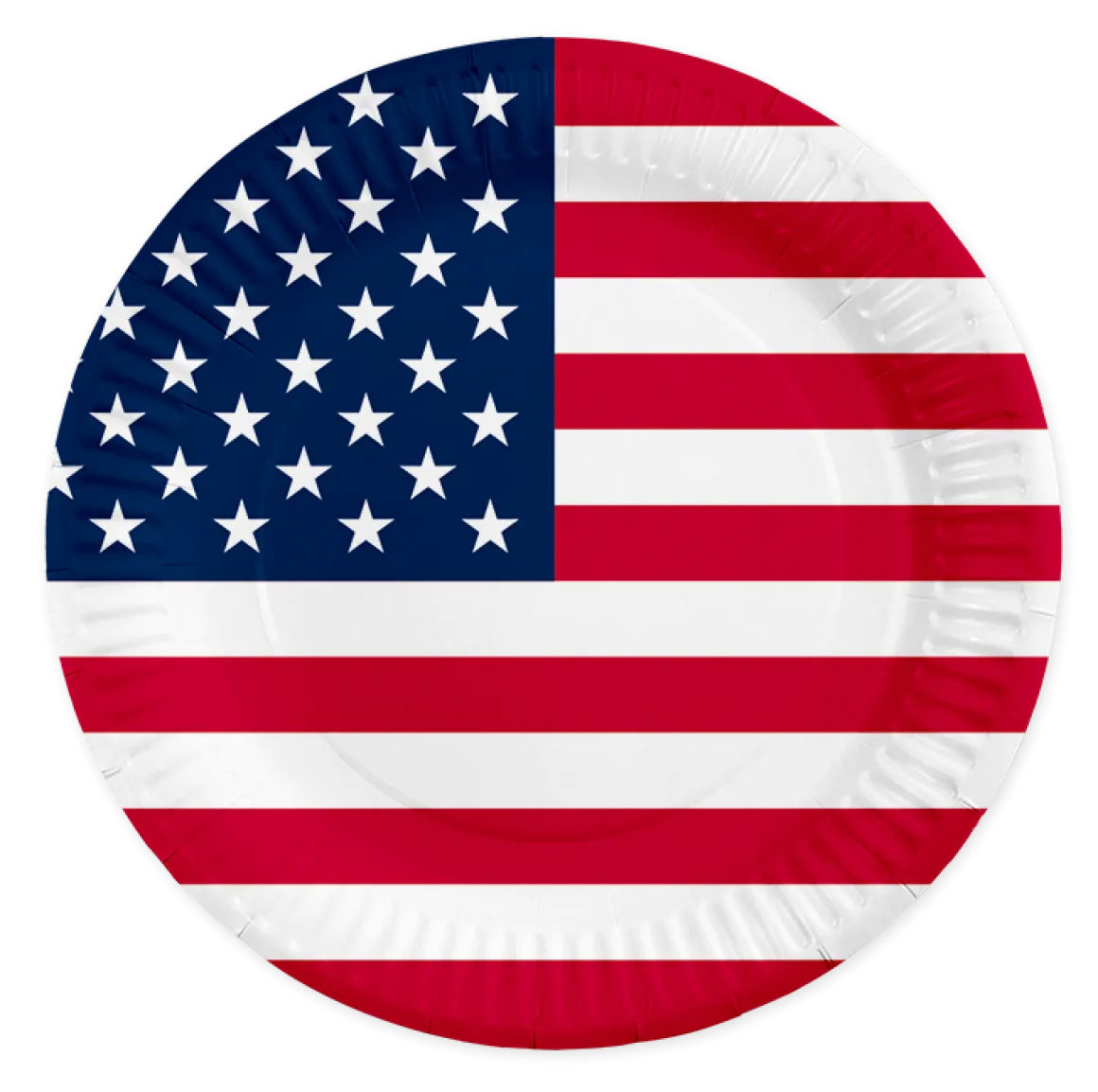 Tallrikar, USA 23 cm 8 st