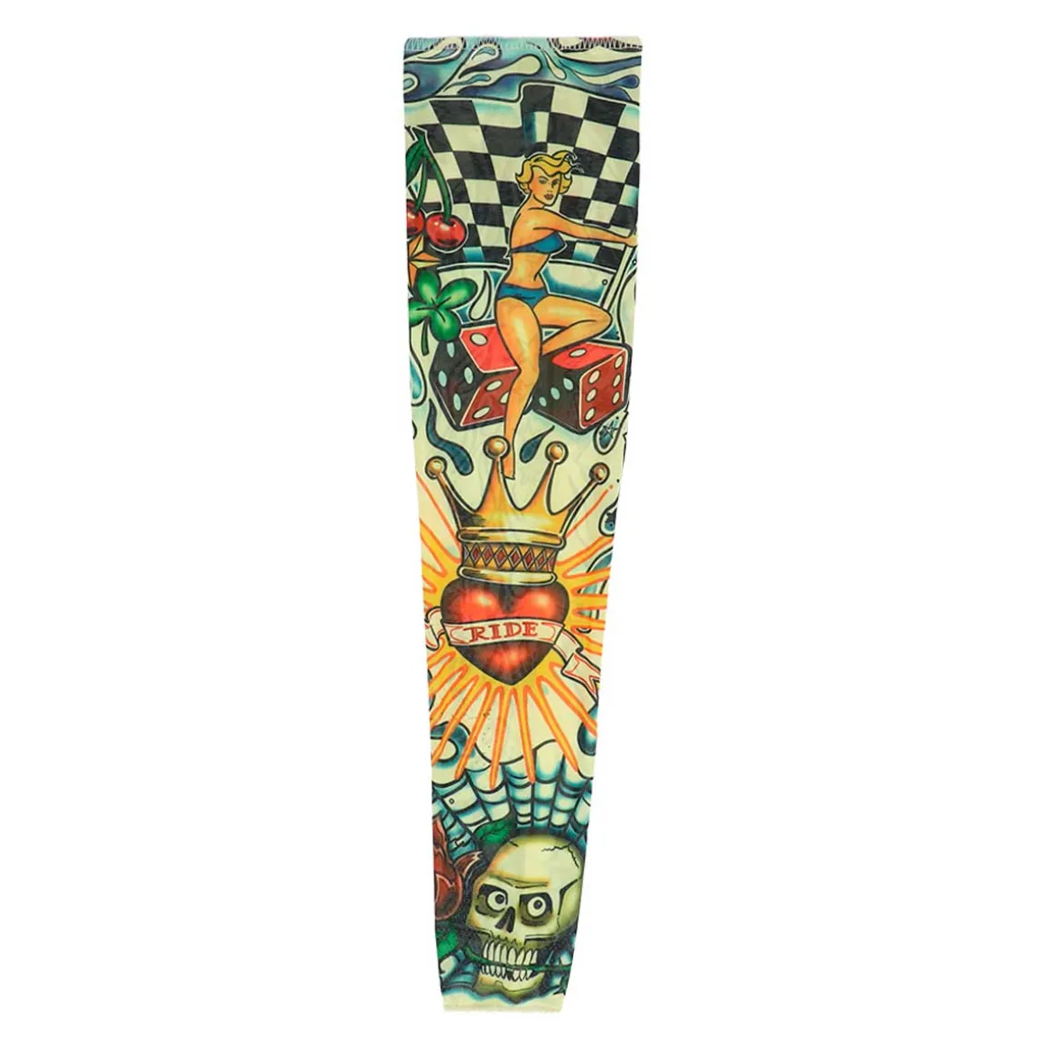 Tattoo sleeve Gambler