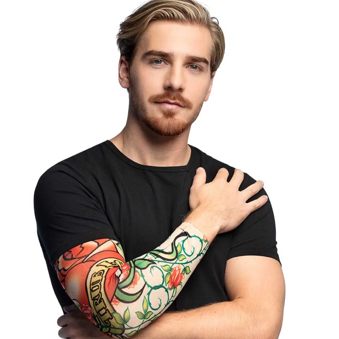 Tattoo sleeve 'True love'