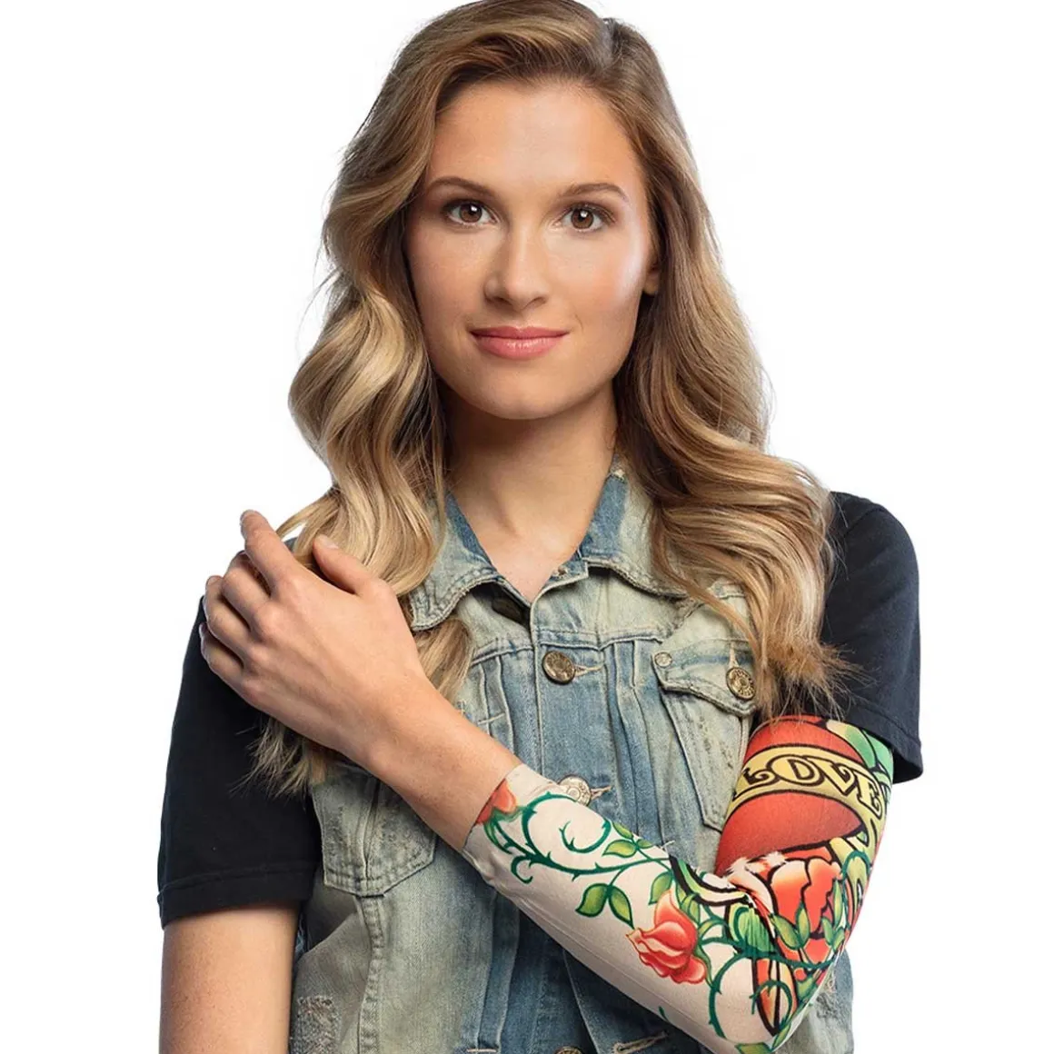 Tattoo sleeve 'True love'