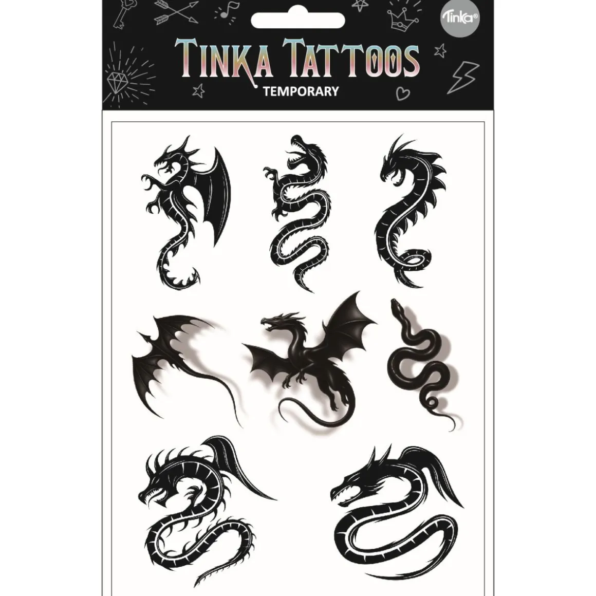 TATUERING DRAKAR TINKA TATTOO