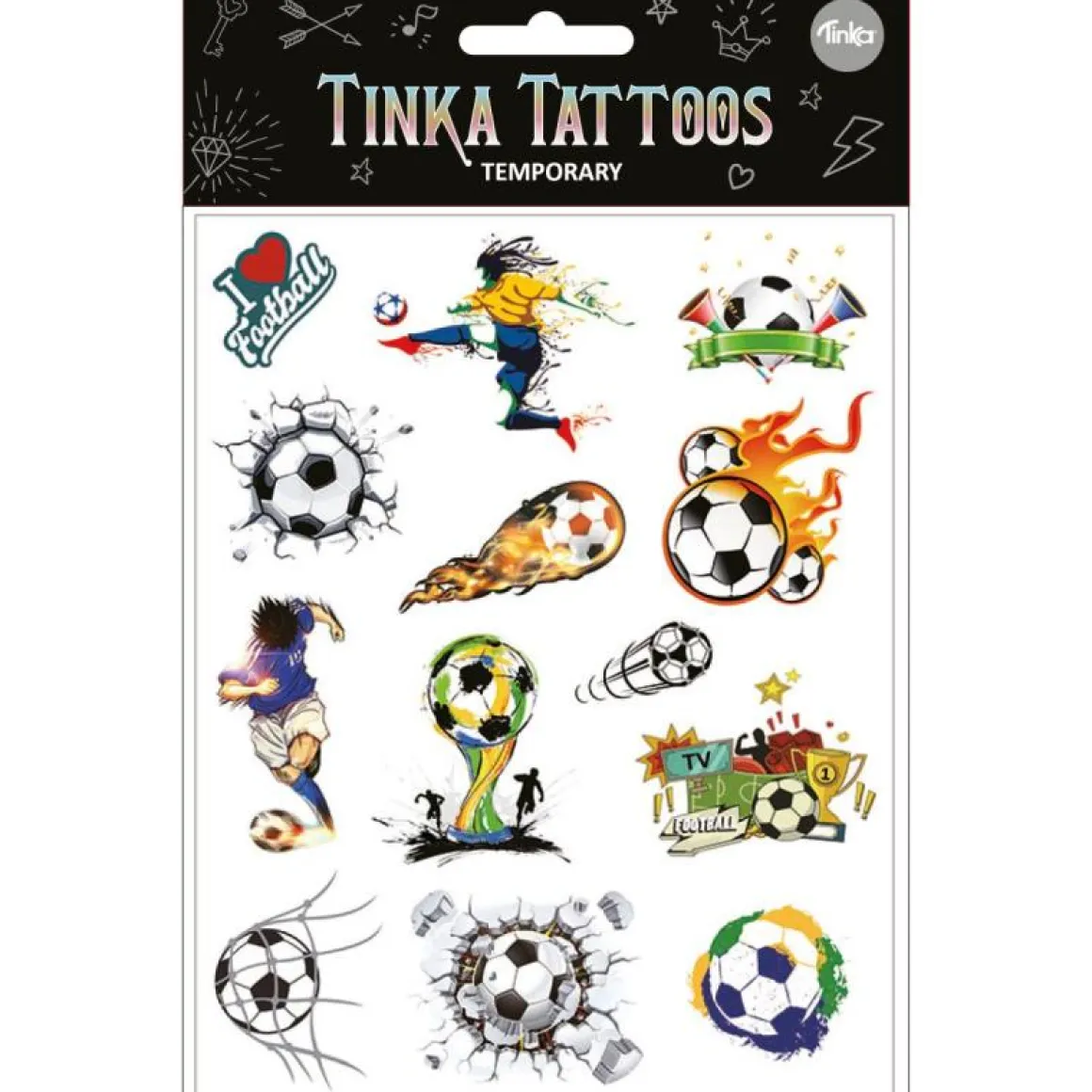 TATUERING FOTBOLL TINKA TATTOO