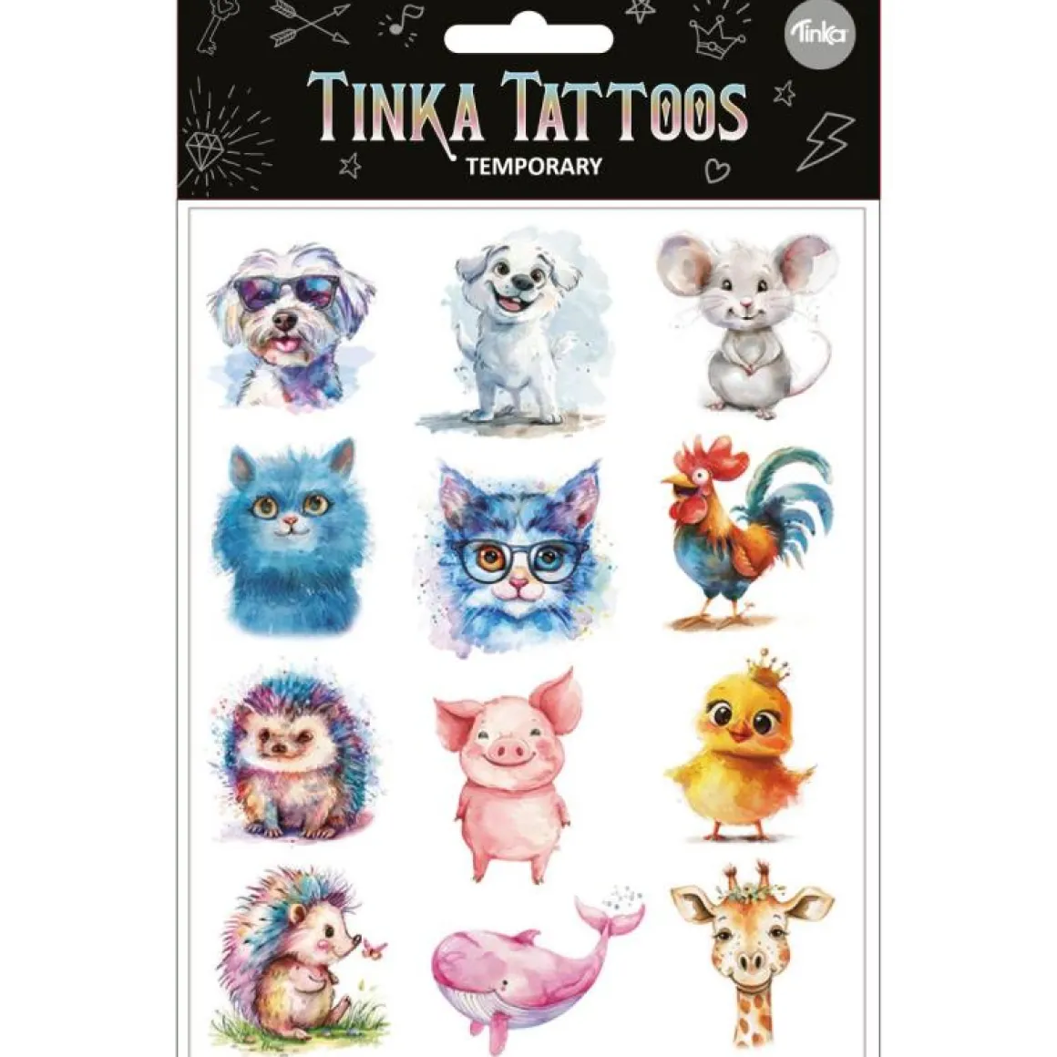 TATUERING SÖTA DJUR TINKA TATTOO