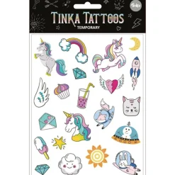 TATUERING UNICORN ETC TINKA TATTOO