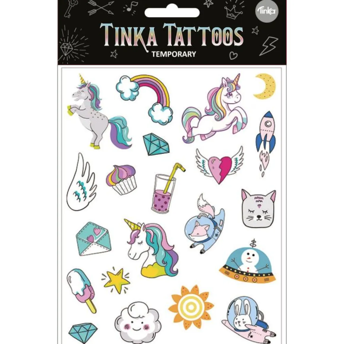 TATUERING UNICORN ETC TINKA TATTOO