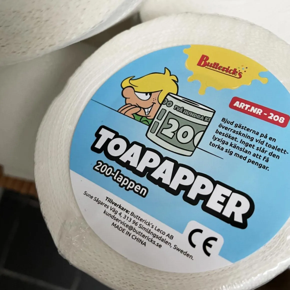 Toapapper, 200-lapp SE