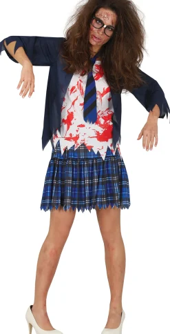 Tonårsdräkt, zombie high schooler 14-16 år (168 cm)