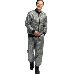 Träningsoverall, disco diamond silver