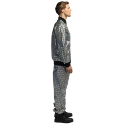 Träningsoverall, disco diamond silver