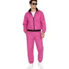 Träningsoverall, rosa neon M