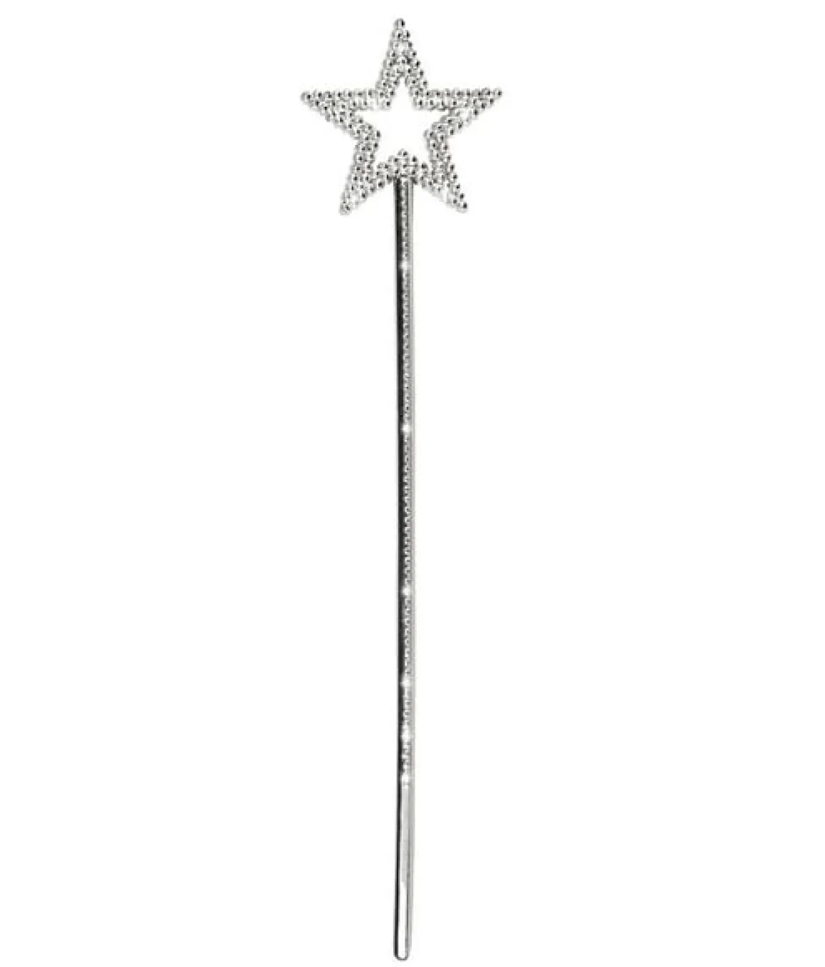 Trollspö, stjärna silver 35 cm