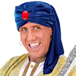 Turban, blå