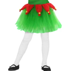 Tyllkjol för barn, grön elf