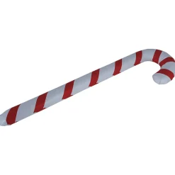 Uppblåsbar käpp, polkagris 90 cm