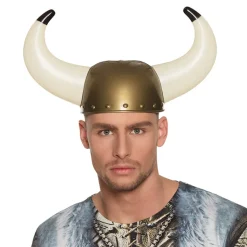Vikingahjälm, stora horn
