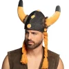 Vikingshjälm med hår
