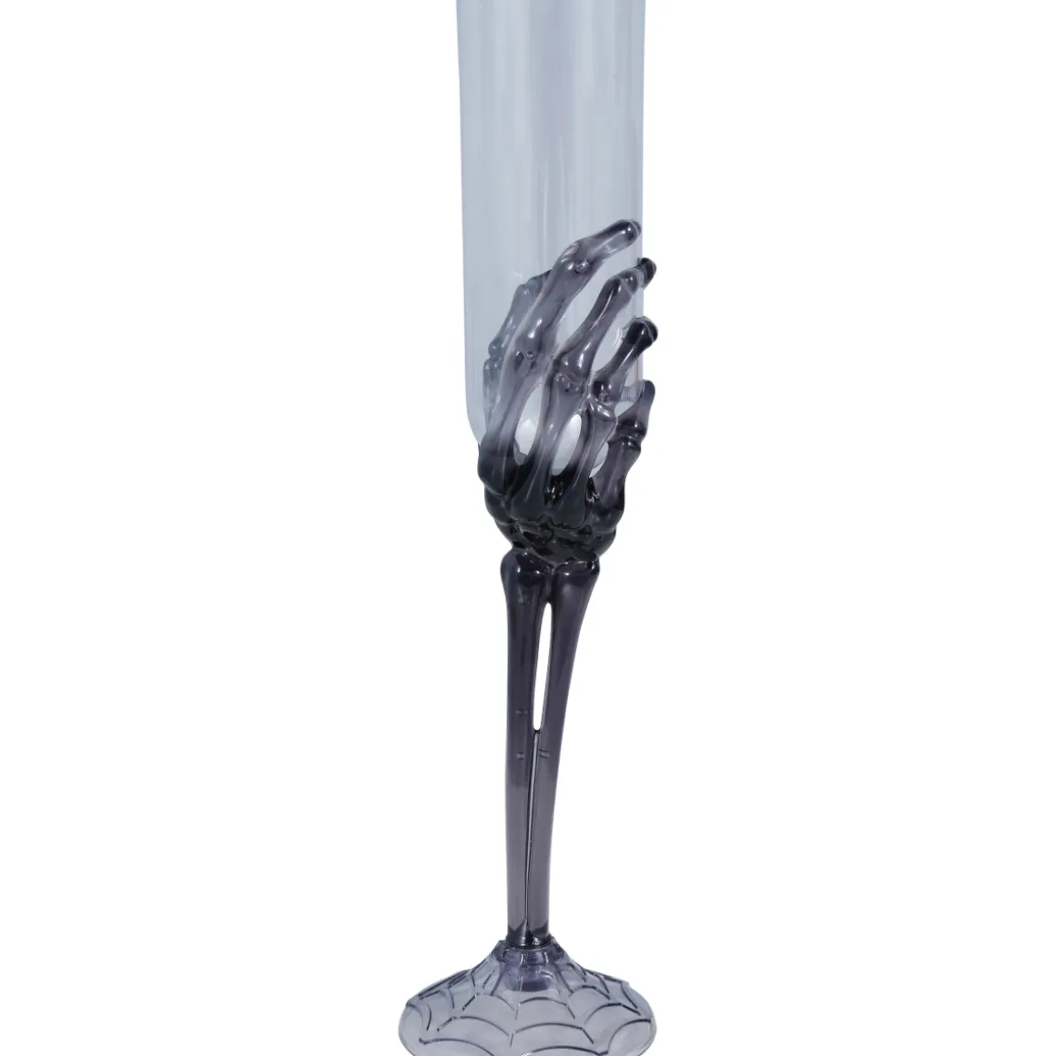Vinglas i plast skelett 25 cm