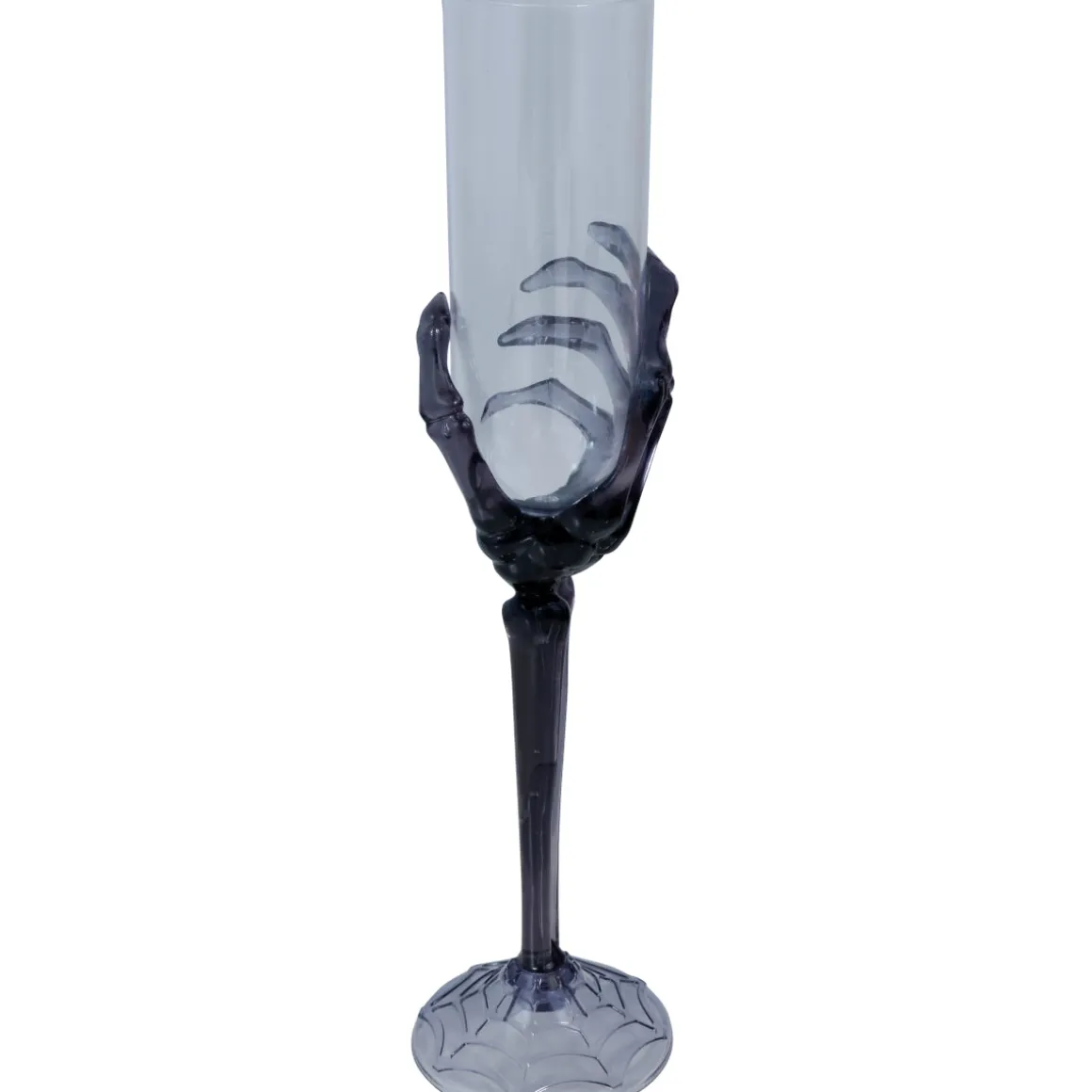 Vinglas i plast skelett 25 cm